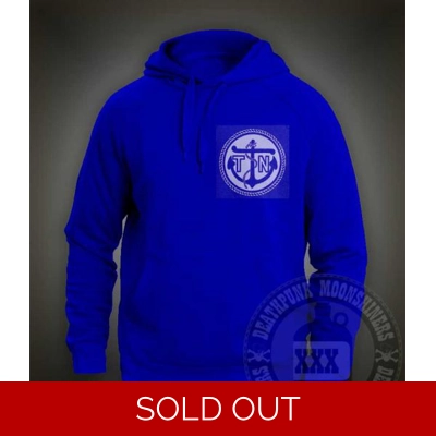 Turbonegro 'Navy Anchor' Hoodie
